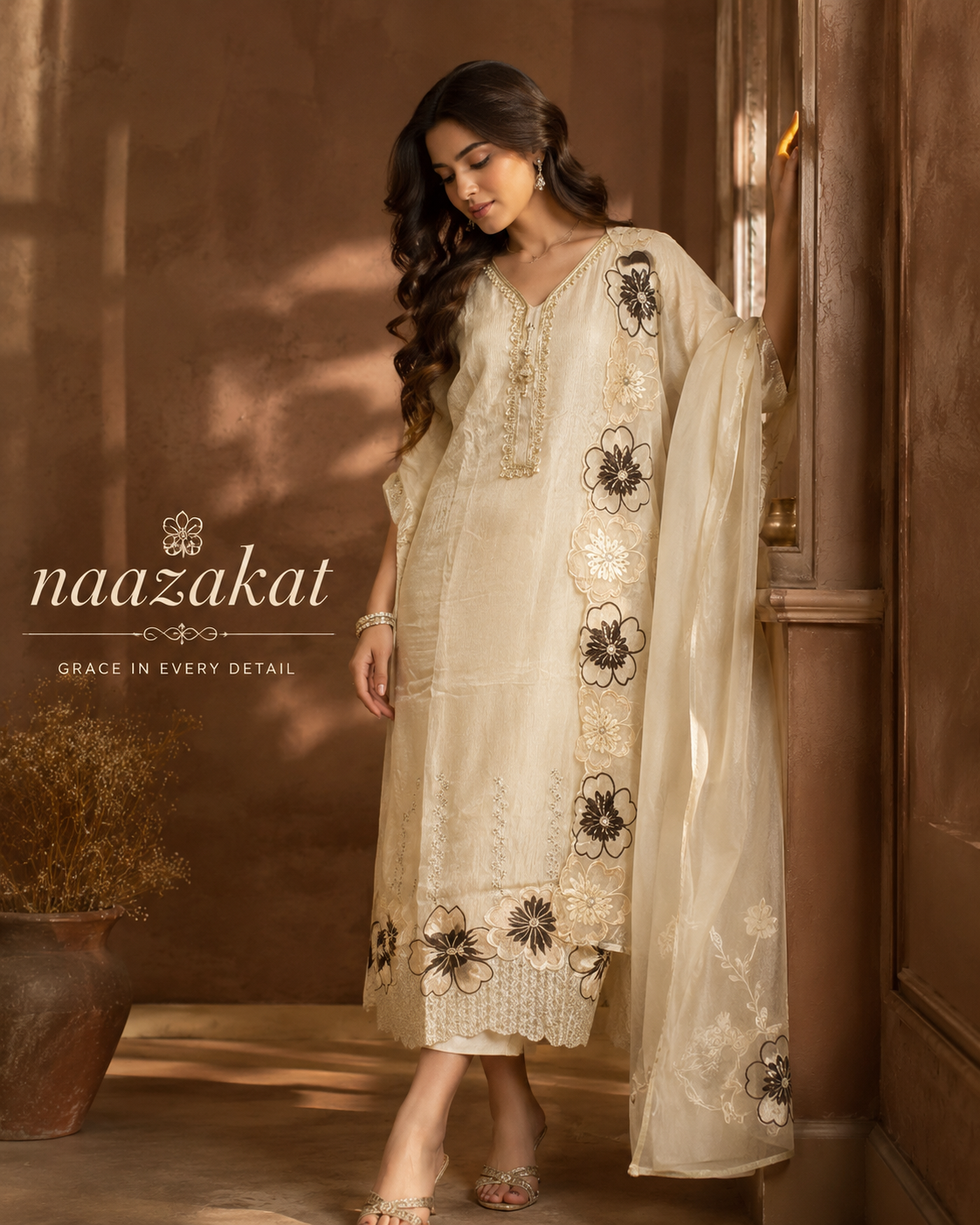 House of Nekra Naazakat Collection – premium festive, wedding, and party wear suit sets for women.