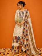 Noor Mahal Printed Poly Crepe Suit Set