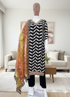 Siyah Noor Embellished Suit Set