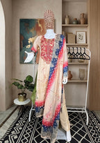 Gulnaar Chinon  Mirror Work Suit Set
