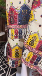 Noor Mahal Printed Poly Crepe Suit Set