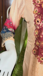 Gulnaar Chinon  Mirror Work Suit Set